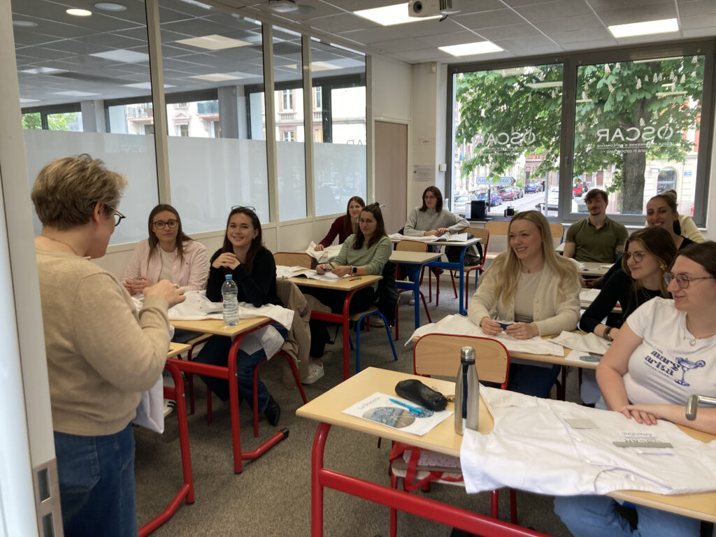 Photo du groupe pendant l'activité